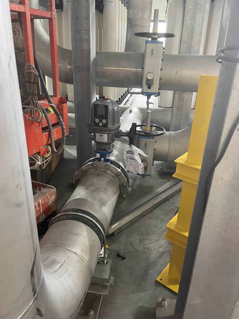 AVK products installed in Recria