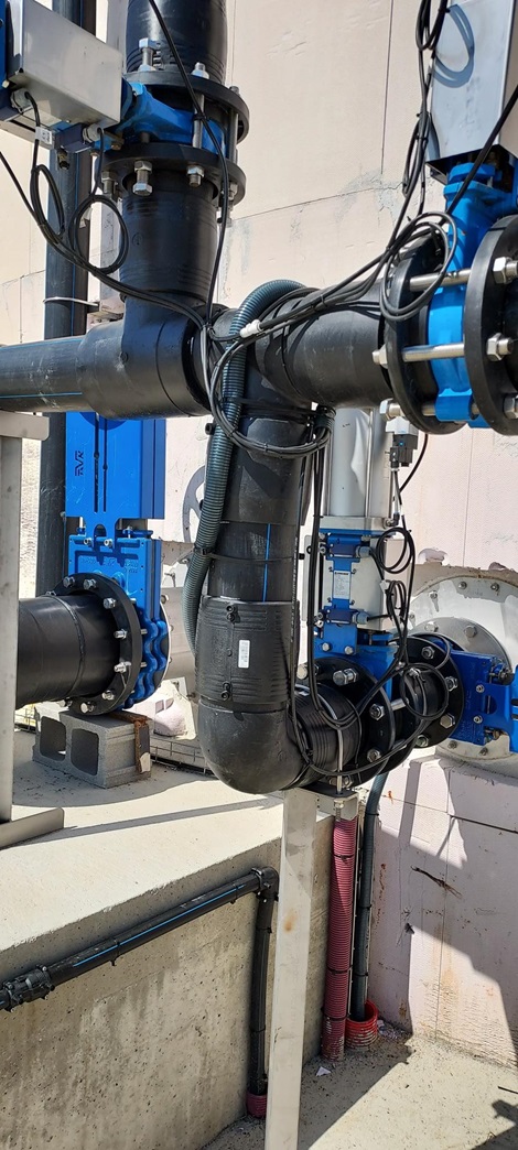 AVK products installed in Recria