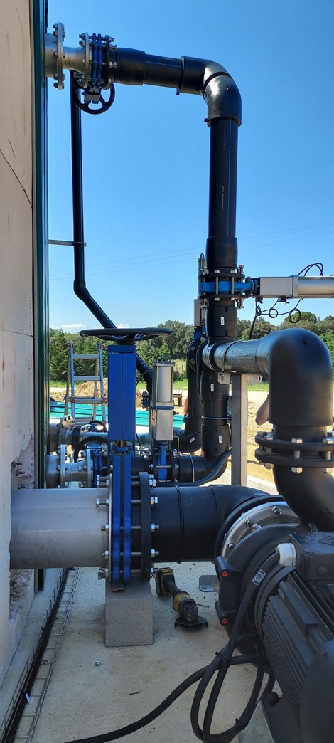 AVK products installed in Recria
