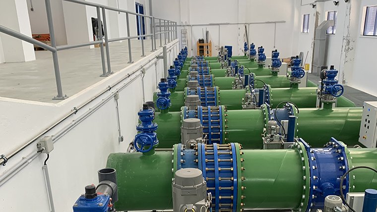 AVK products installed in the irrigation system of Galés Portugal