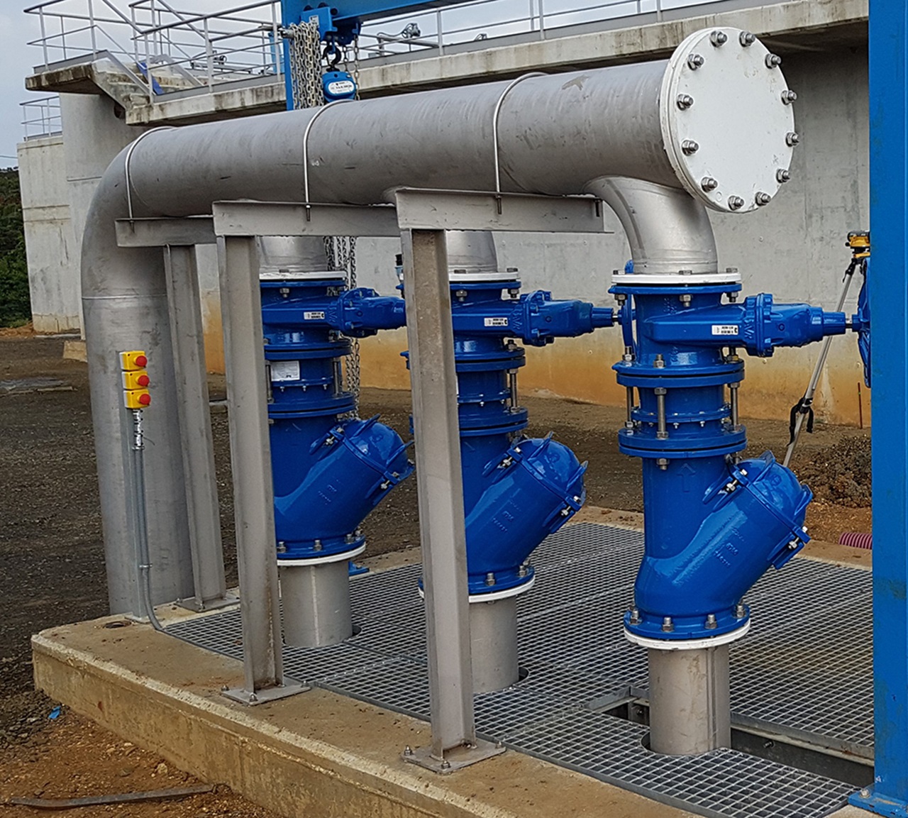 Planta tratamiento aguas residuales OZAMA 1