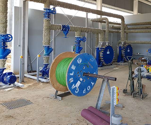Planta tratamiento aguas residuales OZAMA 2