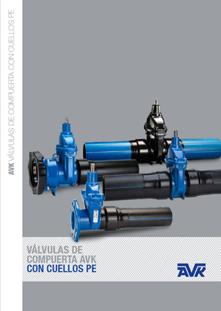 Gate valves with PE ends brochure